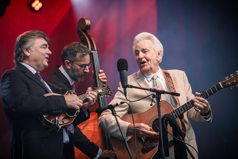 The Del McCoury Band at the 2026 Earl Scruggs Music Festival - photo © Bryce LaFoon