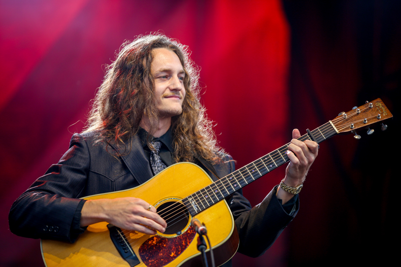 Heaven McCoury with The Del McCoury Band at the 2026 Earl Scruggs Music Festival - photo © Bryce LaFoon