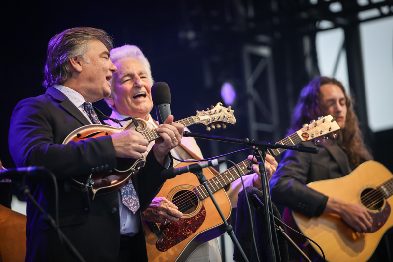 The Del McCoury Band at the 2026 Earl Scruggs Music Festival - photo © Bryce LaFoon
