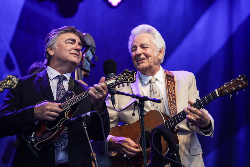 The Del McCoury Band at the 2026 Earl Scruggs Music Festival - photo © Bryce LaFoon