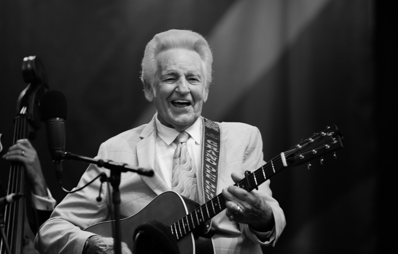 Del McCoury at the 2026 Earl Scruggs Music Festival - photo © Bryce LaFoon