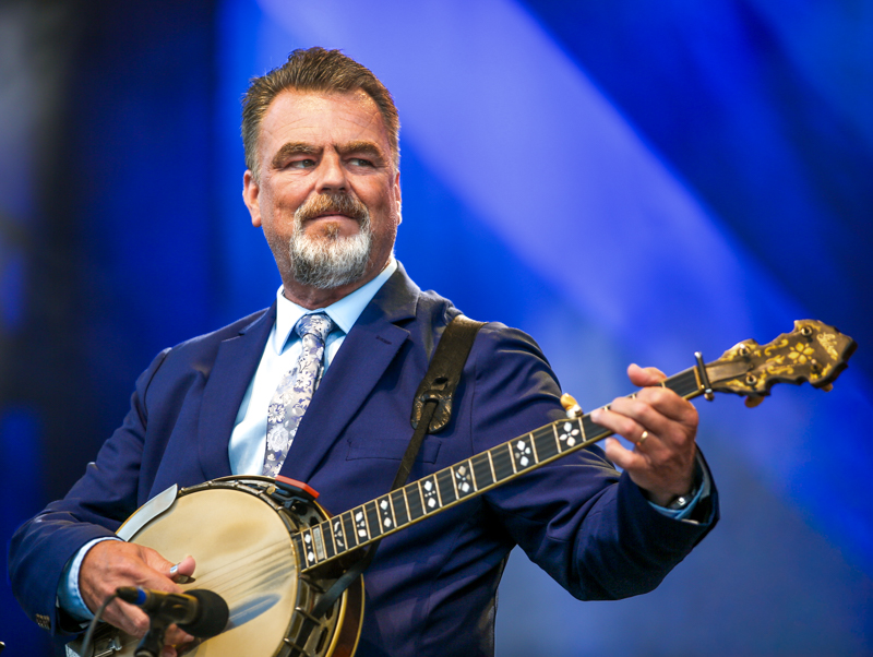 Rob McCoury with The Del McCoury Band at the 2026 Earl Scruggs Music Festival - photo © Bryce LaFoon