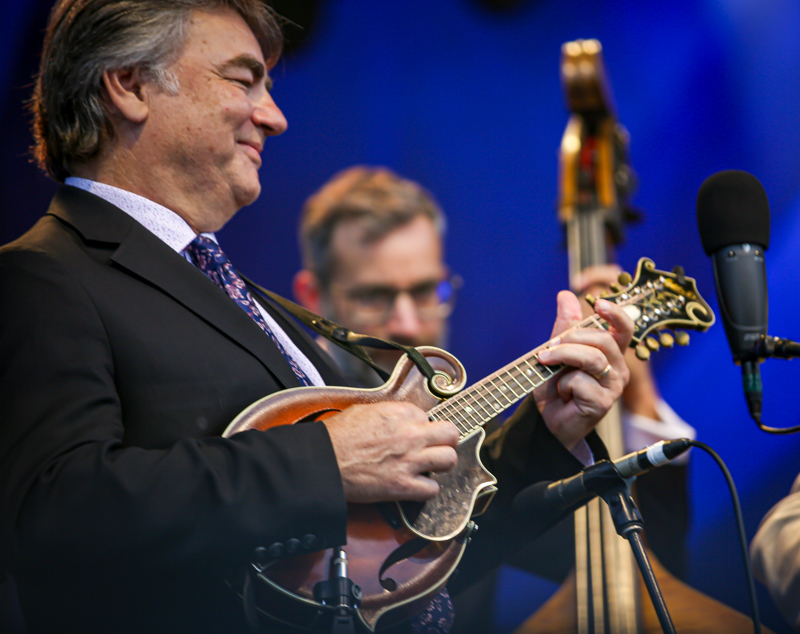 Ronnie McCoury with The Del McCoury Band at the 2026 Earl Scruggs Music Festival - photo © Bryce LaFoon