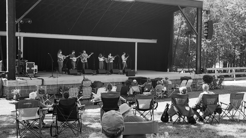 Wildwood Drive again at the 2026 Camp Springs Labor Blue Grass Festival - photo © Laura Tate Photography