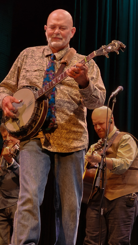 Sammy Shelor with Lonesome River Band at Zoograss 2026 - photo © Laura Tate Photography