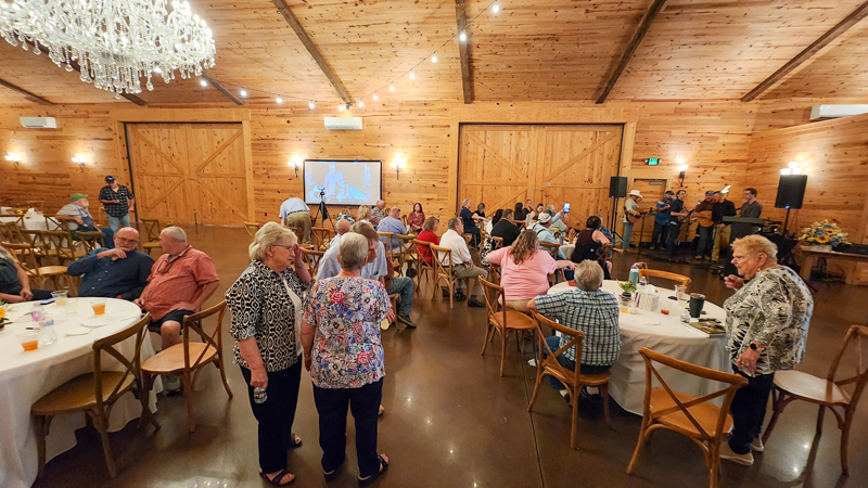 Allen Mills' Celebration of Life (9/20/26) - photo © Sandy Hatley