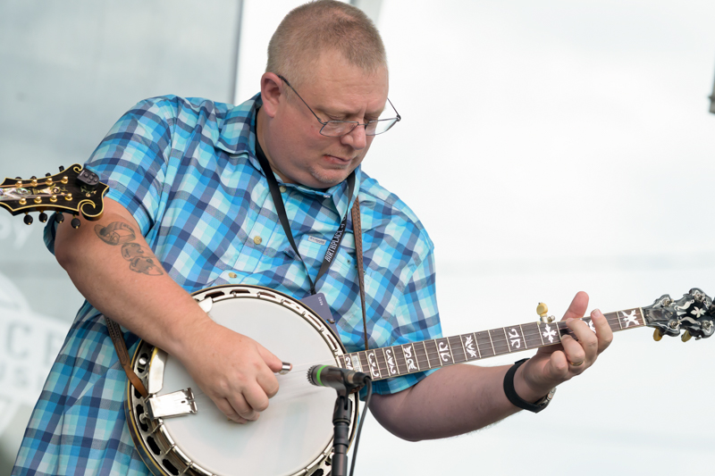 Rick Powers with Duty Free at the 2026 Bristol Rhythm & Roots Reunion - photo © Earl Neikirk