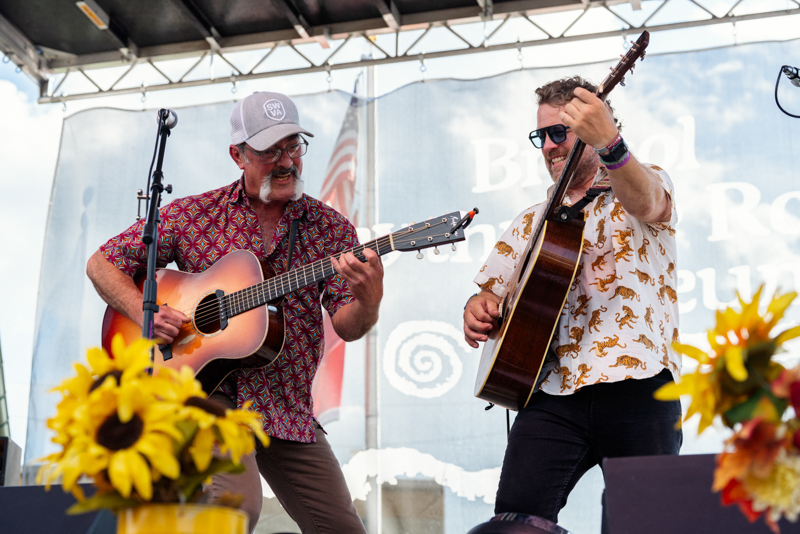 Larry Keel & Jon Stickley at the 2026 Bristol Rhythm & Roots Reunion - photo © Billie Wheeler