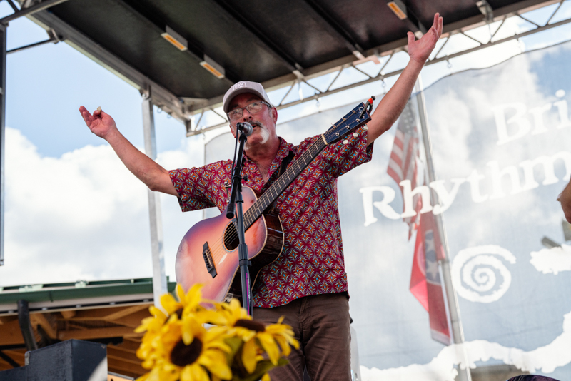 Larry Keel at the 2026 Bristol Rhythm & Roots Reunion - photo © Billie Wheeler