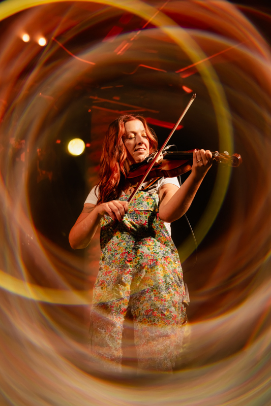 Anna Blanton with The Creekers at the 2026 Bristol Rhythm & Roots Reunion - photo © Kaitlyn Siejka