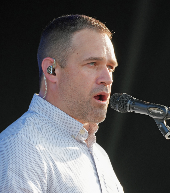 Stephen Hudson with Balsam Range at the 2026 Canton Labor Day Celebration - photo © Jeff Lahr