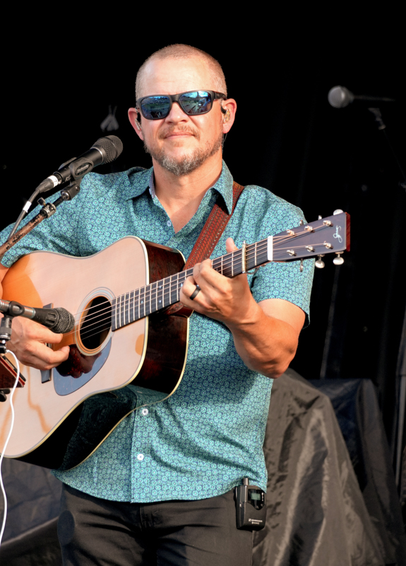 Caleb Smith with Balsam Range at the 2026 Canton Labor Day Celebration - photo © Jeff Lahr