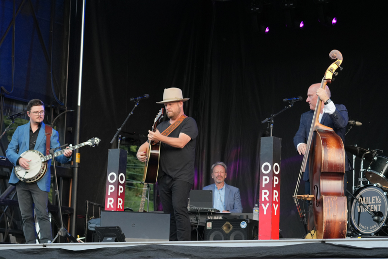 Dailey & Vincent at the 2026 Canton Labor Day Celebration - photo © Jeff Lahr