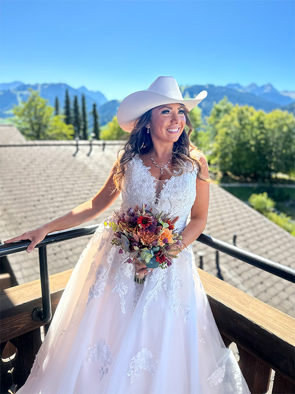 Danielle Nichole VanCleve on her wedding day - September 12, 2026