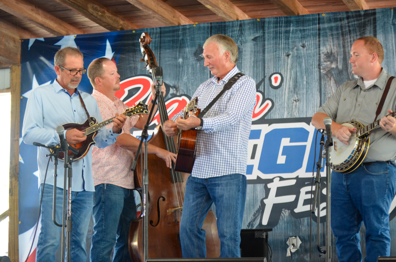 C.F. Bailey & Shadow Ridge at the Fall 2026 Blazin' Bluegrass Festival - photo © Roger Black