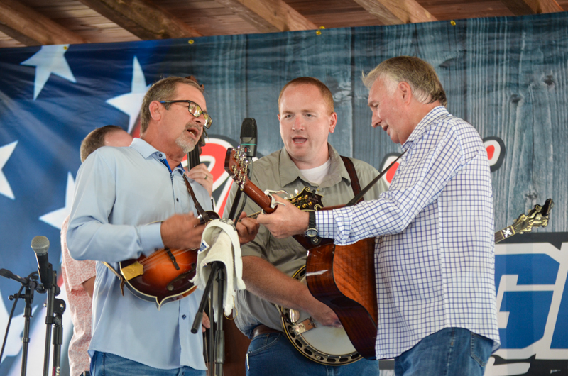 C.F. Bailey & Shadow Ridge at the Fall 2026 Blazin' Bluegrass Festival - photo © Roger Black
