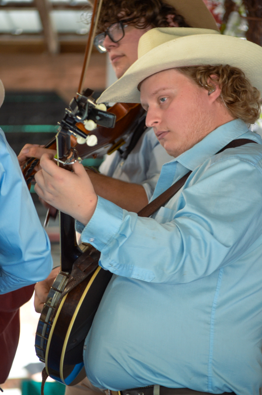 Kevin Prater Band at the Fall 2026 Blazin' Bluegrass Festival - photo © Roger Black