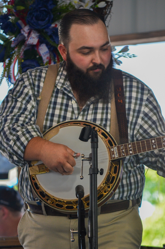 Seth Mulder & Midnight Run at the Fall 2026 Blazin' Bluegrass Festival - photo © Roger Black