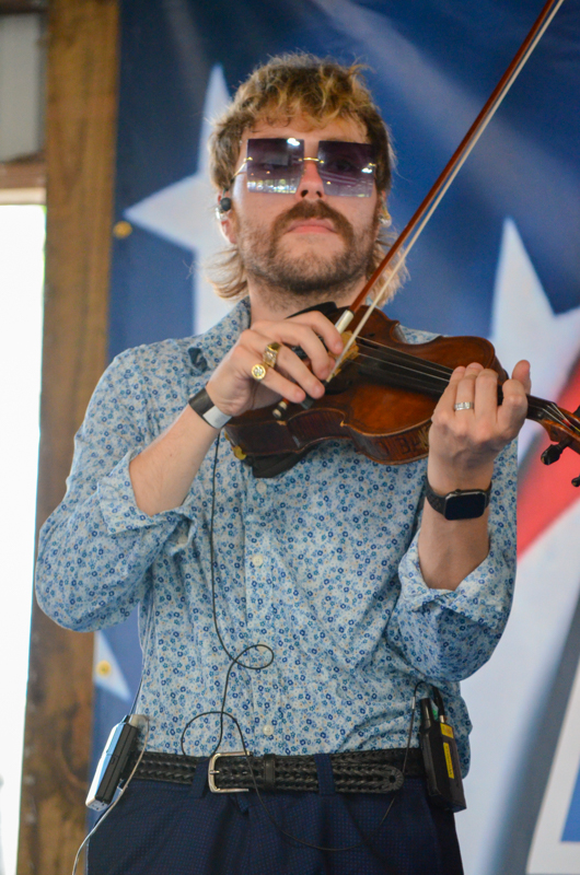 Seth Mulder & Midnight Run at the Fall 2026 Blazin' Bluegrass Festival - photo © Roger Black