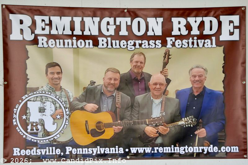 The debut Remington Ryde Reunion Bluegrass Festival - photo © Bill Warren
