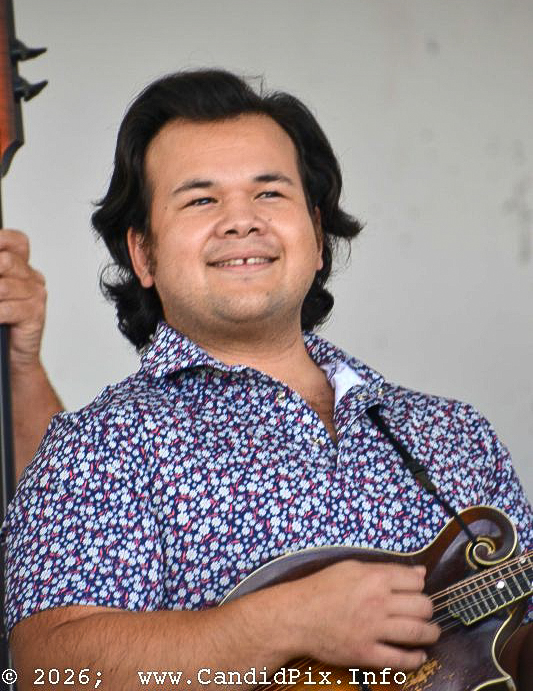 Matthew Ziesing with Traditional Grass at the debut Remington Ryde Reunion Bluegrass Festival - photo © Bill Warren