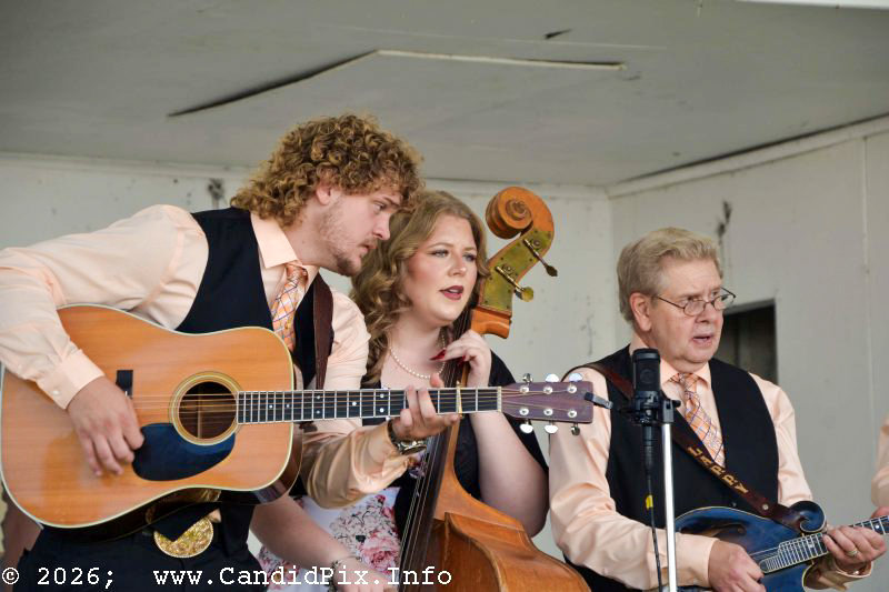 Larry Efaw & The Bluegrass Mountaineers at the debut Remington Ryde Reunion Bluegrass Festival - photo © Bill Warren