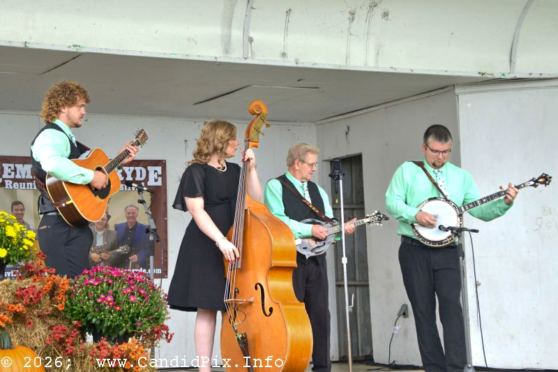 Larry Efaw & The Bluegrass Mountaineers at the debut Remington Ryde Reunion Bluegrass Festival - photo © Bill Warren