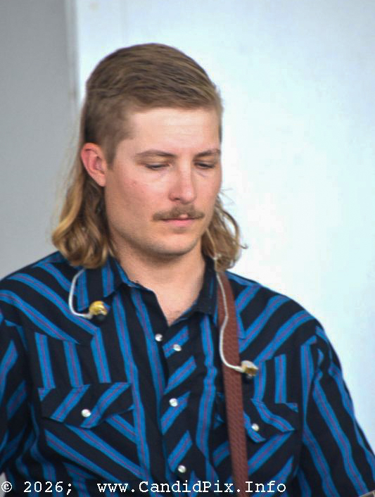 Jason Flick with Nothin' Fancy at the debut Remington Ryde Reunion Bluegrass Festival - photo © Bill Warren
