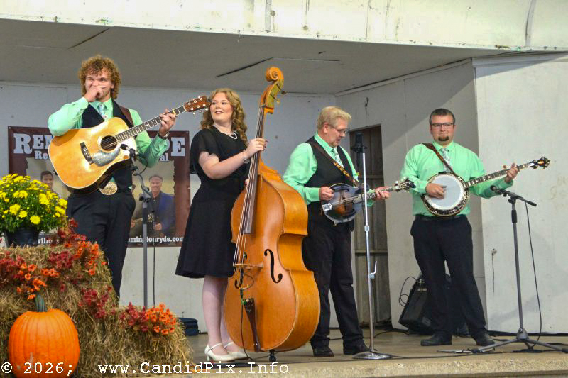 Larry Efaw & The Bluegrass Mountaineers at the debut Remington Ryde Reunion Bluegrass Festival - photo © Bill Warren