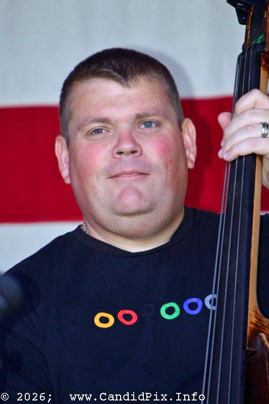 Kyle Perkins with The Grascals at the 2026 Nothin' Fancy Bluegrass Festival - photo © Bill Warren