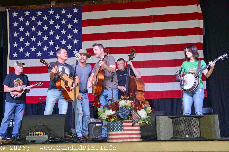 The Grascals at the 2026 Nothin' Fancy Bluegrass Festival - photo © Bill Warren