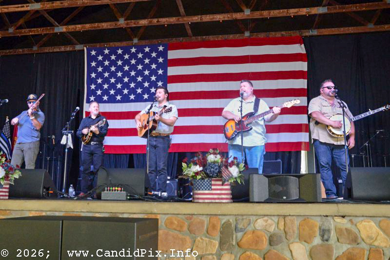 Authentic Unlimited at the 2026 Nothin' Fancy Bluegrass Festival - photo © Bill Warren