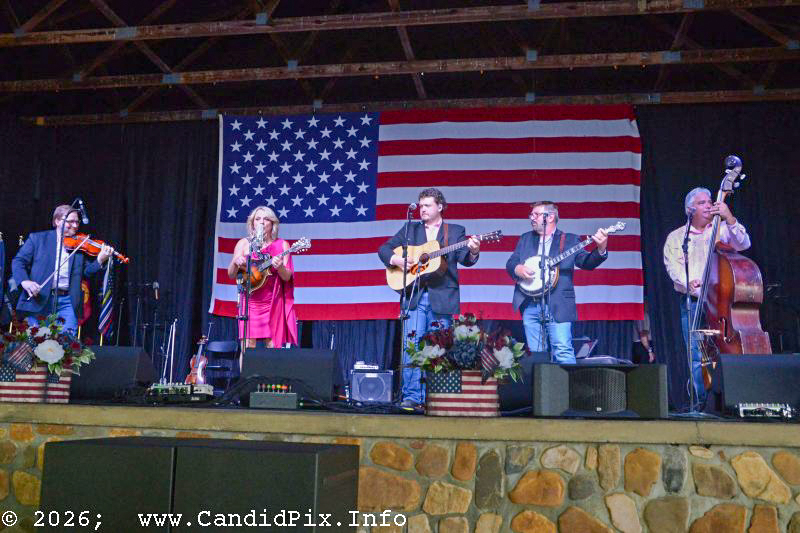 Rhonda Vincent & The Rage at the 2026 Nothin' Fancy Bluegrass Festival - photo © Bill Warren