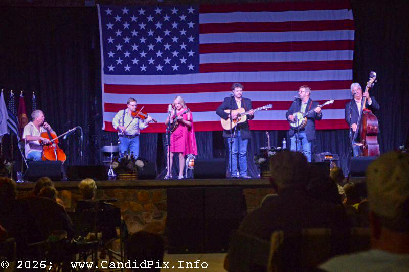 Rhonda Vincent & The Rage at the 2026 Nothin' Fancy Bluegrass Festival - photo © Bill Warren