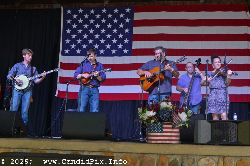 Dave Adkins & Mountain Soul at the 2026 Nothin' Fancy Bluegrass Festival - photo © Bill Warren
