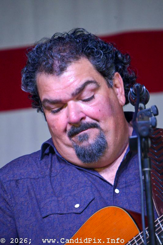 Dave Adkins with Mountain Soul at the 2026 Nothin' Fancy Bluegrass Festival - photo © Bill Warren