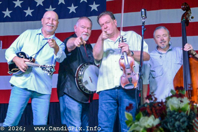 Fast Track at the 2026 Nothin' Fancy Bluegrass Festival - photo © Bill Warren