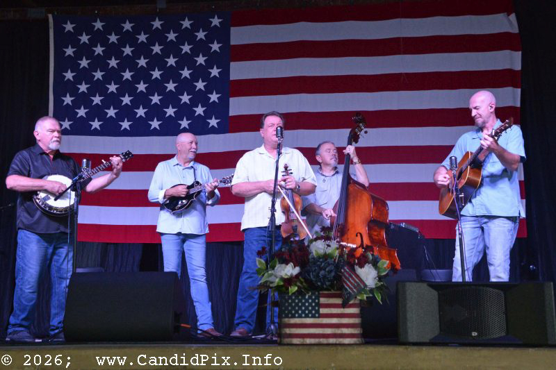 Fast Track at the 2026 Nothin' Fancy Bluegrass Festival - photo © Bill Warren