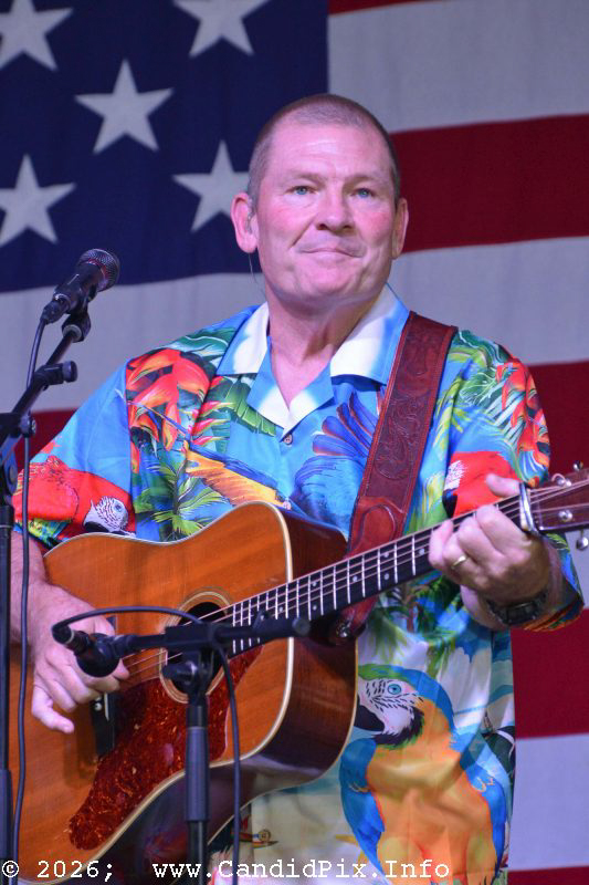 Curt Gausmann with Nothin' Fancy at the 2026 Nothin' Fancy Bluegrass Festival - photo © Bill Warren