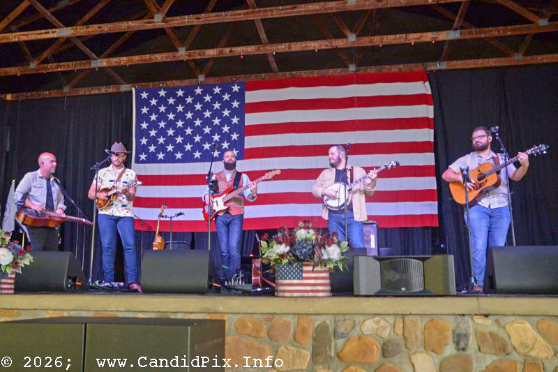 Chosen Road at the 2026 Nothin' Fancy Bluegrass Festival - photo © Bill Warren