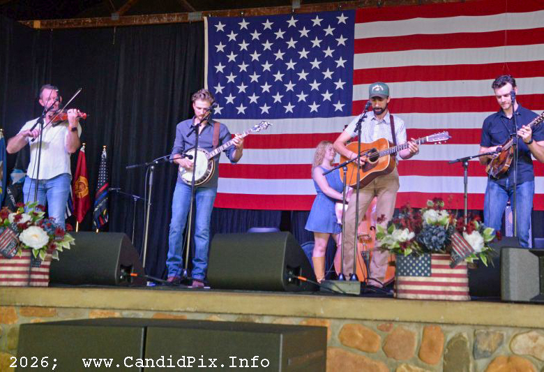Pitney Meyer at the 2026 Nothin' Fancy Bluegrass Festival - photo © Bill Warren