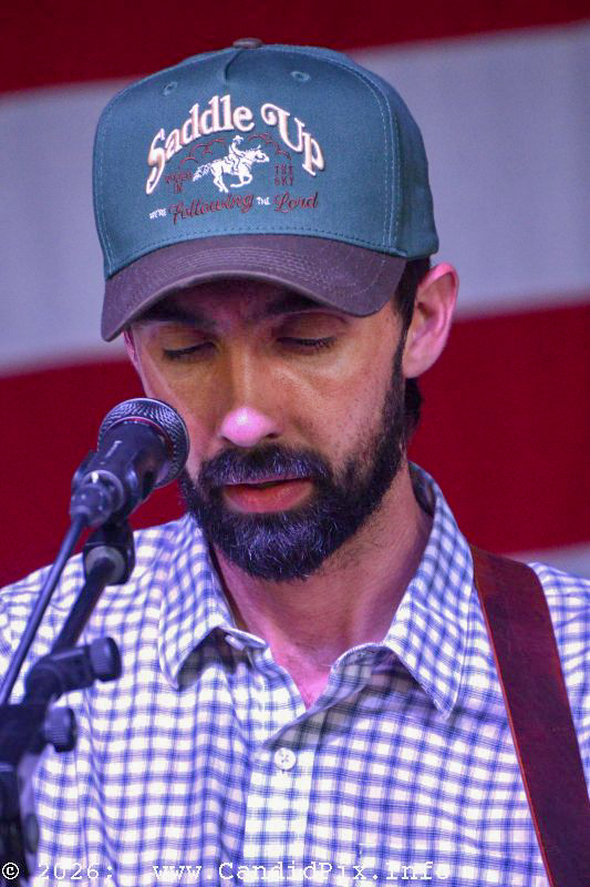 Mo Pitney with Pitney Meyer at the 2026 Nothin' Fancy Bluegrass Festival - photo © Bill Warren
