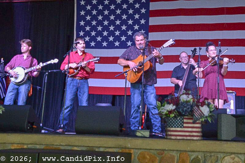 Dave Adkins & Mountain Soul at the 2026 Nothin' Fancy Bluegrass Festival - photo © Bill Warren