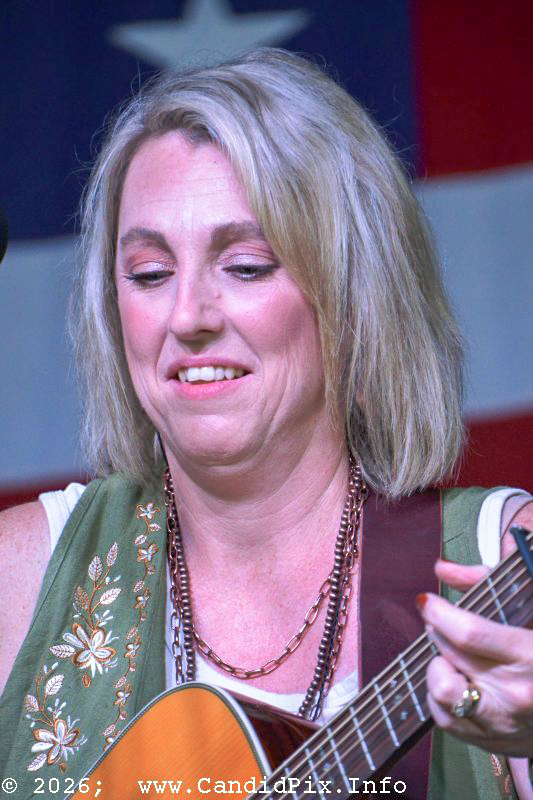 Amanda Cook at the 2026 Nothin' Fancy Bluegrass Festival - photo © Bill Warren