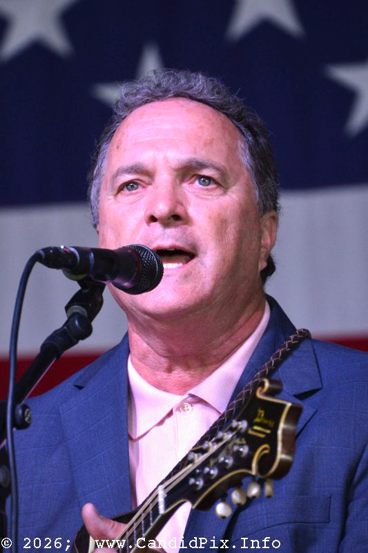 Larry Stephenson at the 2026 Nothin' Fancy Bluegrass Festival - photo © Bill Warren