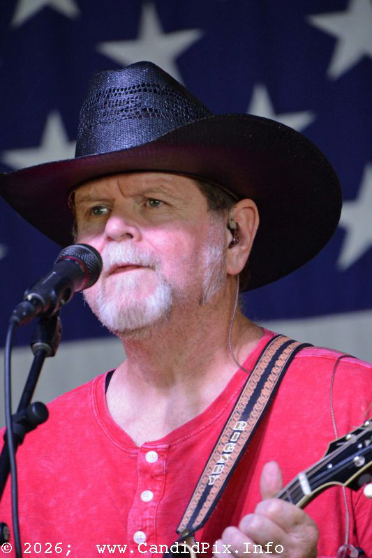 Don Rigsby with Southern Legacy at the 2026 Nothin' Fancy Bluegrass Festival - photo © Bill Warren