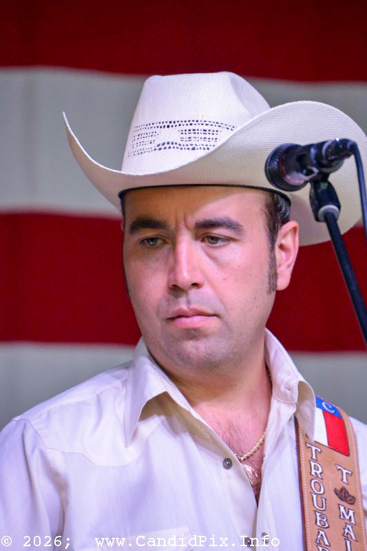 Taylor Malpass at the 2026 Nothin' Fancy Bluegrass Festival - photo © Bill Warren