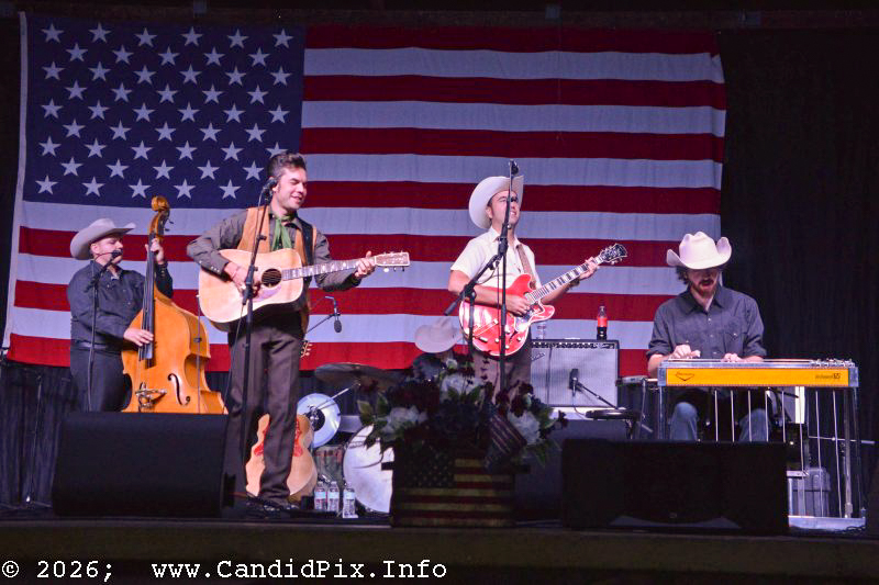 The Malpass Brothers at the 2026 Nothin' Fancy Bluegrass Festival - photo © Bill Warren