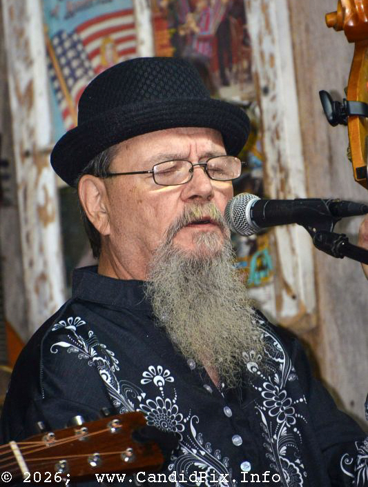 Simon Edwards with Ottawa County Bluegrass at the 2026 Van Wert Country Bluegrass Festival - photo © Bill Warren