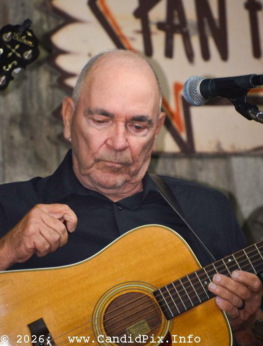 Dennis Mitchell with Ottawa County Bluegrass at the 2026 Van Wert Country Bluegrass Festival - photo © Bill Warren